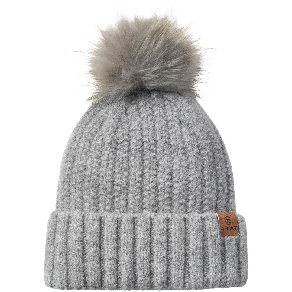 2025 Ariat Femmes Chilton Beanie 10064022 - Heather Grey